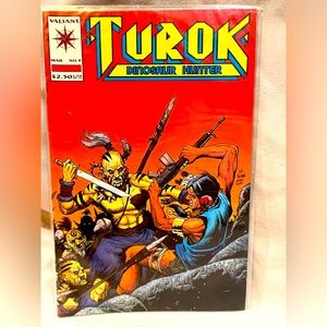Turok the Dinosaur Hunter by Valiant comics No. 9